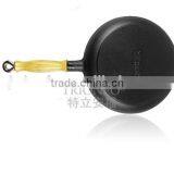 TRIONFO Pre-seasoned Cast Iron Grill Pan With Removable Handle