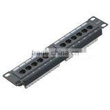 10 Inch 12 Port Prack-mounted Patch Panel thumbnail-1