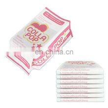 Popcorn Packaging Paper Food Bags With Microwave Reflection Film