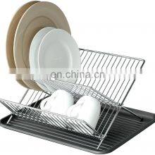 Wholesale Kitchen Over Sink Dish Drying Rack Metal Kitchen Organizer Stainless Steel Dish Drying Rack Sink Rack thumbnail-3