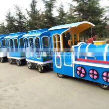 Amusement Park Rides Stock Children 20 Seat Trackless Train Rides for Sale thumbnail-3