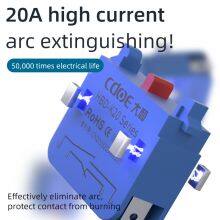 Ip65 22mm Plastic Red Flat Round Head 10a 1no1nc Start Stop Push Button Switch Momentary thumbnail-4