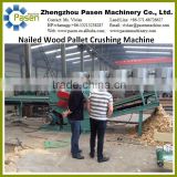 Waste Plywood Case Recycling Machine to Shred Wood into Wood Sawdust