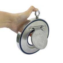 Stainless Steel/Wcb/CF8/ CF8m Single Disc Wafer Type Flap Check Valve for Water/oil thumbnail-1