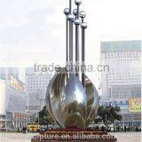 Stainless Steel Sculpture ,Metal Sculpture,Stainless Steel Outdoor Sculpture thumbnail-1