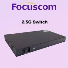 Focuscom S5720-24MP6X Layer 3 Managed PoE Switch, 24-Port 2.5G Base-T and 6-Port 10G SFP+ Uplink, Enterprise Ethernet Network Switch thumbnail-4