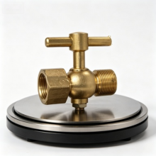CB312-1997 Marine Pressure Gauge Valve With Flange Connection for Easy Installation thumbnail-4
