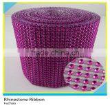 Rhinestone Plastic Mesh Plastic Crystal Rhinestone Mesh Rolls thumbnail-5