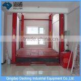 4 Post Car Stacker Electrical Floor Lift Parking Device thumbnail-2