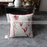 Christmas Cushion With Applique Snow Christmas Pillow thumbnail-3