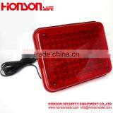 Amber Blue Red LED Big Grille Vehicle Square Warning Light For Vehicle HG-250 thumbnail-2