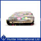 Hot Sale Black Flower Wallet Case For IPhone 6S thumbnail-4