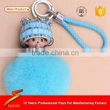 STABILE Earflap Hat/real Fur Pompom Cheerleader Pompom thumbnail-5