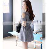 Spring and Summer Leisure Gaberdine Retro Dress thumbnail-3