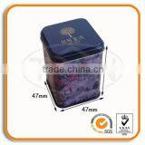 Small Rectangular Tea Sample Tins