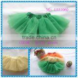Christmas Tutus,beautiful Costume Dress With Wings,kelly Green Tutu Skirt,party Pettiskirt for Children, Fluffy Tutu Skirt thumbnail-2