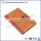 custom classic notebook wholesale leather journal planner with buckle
