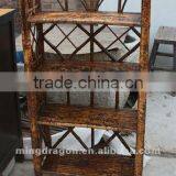 Chinese Antique Furniture Sichuan Bamboo Book Shelf thumbnail-1