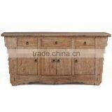 Chinese Antique Natural Distressed Country Style Cabinet thumbnail-1