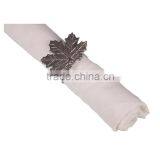 Stainless Steel Grape Leaf Napkin Ring (single)