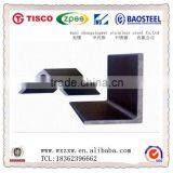 TISCO Sus 304 5mm Thick Stainless Steel Cold Rolled Angle Bar
