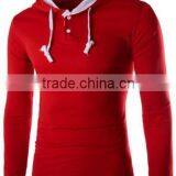 Men's Long Sleeved T-shirt Stitching Solid Design Casual Outdoors Long Sleeved t Shirt Quality Choice thumbnail-2