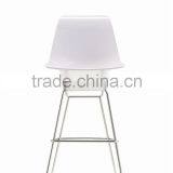 Plastic Bar Stool, Metal Frame High Plastic Chair, Plastic Commercial Bar Stool High Chairs DU-0924H thumbnail-2
