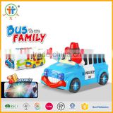 Funny small car kids toy with 3D Light and music for chirdren