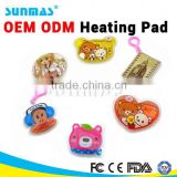 Sunmas OEM ODM Magic Reusable Heating pad FDA CE heat sink silicone pads