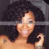 2X Bounce Twist Crochet Wand Curl Braid Hair Extensions Afro Kinky Synthetic Braiding Hair Jumbo Crochet Twist Box Braids Hair thumbnail-6