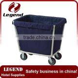 Hotel Housekeeping Trolley Supplier Wheeled Laundry Cart thumbnail-1
