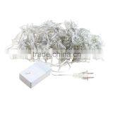 9.8feet 300 LED Curtain Lights 8modes Linkable Warm White Christmas Curtain String Fairy Wedding Lights for Home Window Deco thumbnail-5