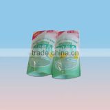 Net weight 300g clear zipper packing with front window