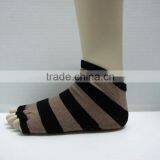 Tan/ Black Anti Slip Yoga Socks thumbnail-4