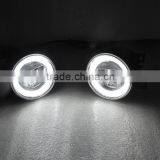 Direct Fit 20W High Power LED Daytime Running Light Halo Ring Fog Lamps for Pontiac Grand AM thumbnail-3
