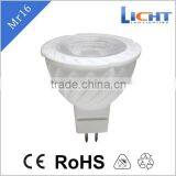 2016 China Supplier Led Spotlights Plastic SMD White Mr16 5w 400lm Led Lights