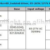 G24 Led 7w 100-277V 110Lm/W Ra80 Led G24q-2 Light 11w 9w 5w Plc 2 Pin Led G24 Lamp thumbnail-4