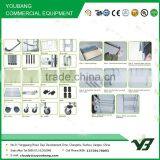 2015 Hot Sell NSF 48x14 Inch Heavy Duty 5 Layer Home Use Wire Epoxy Display Rack (YB-WS011) thumbnail-5