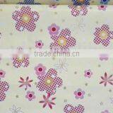 Printed Pvc Soft Tablecloth Flowers Check Design for Daily Use Leather thumbnail-4