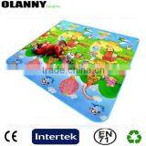 customized foldable discount price 1.26kg/pc double sides play mat