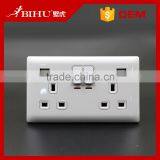 China Factory BIHU Make High Quality Universal Wall Switch Socket With Usb Port Supplier's Choice thumbnail-1