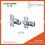 77mm Glass Holding Clips Commercial Shelving Brackets Glass Clamp thumbnail-1