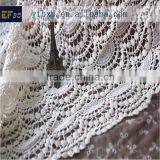 2014 Fashion Embroidery Design Fabric Material for Making Dresses/ African Guipure Scalloped Lace Fabric for Dress Making thumbnail-1