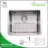 Handmade Single Bowl Mini Kitchen Sink Stainless Steel Sink Undermount For Prefab Homes 2318 thumbnail-1