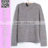 Wholesale Adult Gray Ugly Christmas Jumper Sweater With Snowflake and Deer Quality Choice thumbnail-2