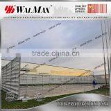 WF-AF020 Morden Design Steel Wind Fence for Sport Ground With Gates