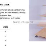 High Quality Black & Maple MDF Removable Shirt Shelves thumbnail-2