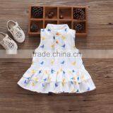 Hot Selling Children Thin Sleeveless Cartoon Printing Boutique Girl Dress thumbnail-1