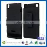 C&T New Coming Promotion Belt Clip Kickstand Hybrid Plastic Hard Case for Sony t3 thumbnail-2