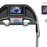 2016 New Exercise Equipment High End Motorized Fitness Treadmill Price With 510mm Running Belt thumbnail-2